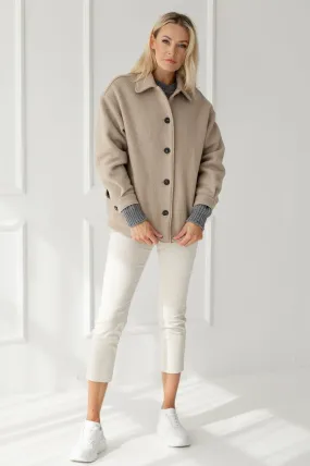 Handmade wool coat Edita